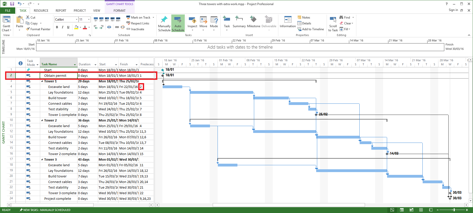 Ms project базовый план это